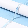 Natural Aquamarine Beads Strands G-G018-69-4