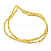 Electroplated Synthetic Non-Magnetic Hematite Beads Strands G-I360-C02-01-2
