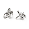 Rhodium Plated 925 Sterling Silver Peg Bails STER-Z001-013P-2