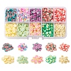 60G 10 Style Handmade Polymer Clay Cabochons CLAY-FS0001-31-1