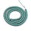 Spray Painted Non-magnetic Synthetic Hematite Beads Strands G-R468-04-03-2