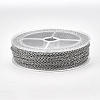 Tarnish Resistant 304 Stainless Steel Cable Chains CHS-S005-04-2