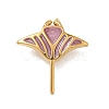 304 Stainless Steel Enamel Pendants STAS-L316-23G-08-1