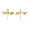 Brass Micro Pave Cubic Zirconia Pendants KK-D357-07C-G-1