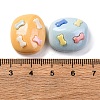 Cartoon Opaque Resin Decoden Cabochons CRES-M038-04-3