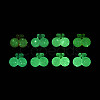 Luminous Frosted Transparent Acrylic Beads TACR-T029-29M-4