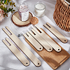 2 Sets Arch Plywood Candle Wick Holders TOOL-BC0002-63-5