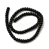 Natural Golden Sheen Obsidian Beads Strands G-A280-A15-01-3