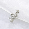 Brass Snake Clip on Nose Rings WGF4B6F-02-1