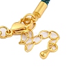 Nylon Cords Bracelet Makings Fit for Connector Charms AJEW-P116-02G-37-3