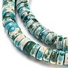 Baking Paint Synthetic Turquoise Beads Strands G-H060-02B-07-4