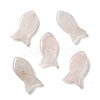 Natural Rose Quartz Pendants G-G932-B17-1