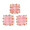 Handmade Gold Sand Lampwork Beads LAMP-L082-01C-1