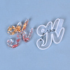 Letter DIY Silicone Molds X-DIY-I034-08K-3