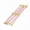 Nylon Twisted Cord Bracelet Making MAK-T003-G-2