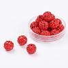 Pave Disco Ball Beads RB-H258-10MM-227-1