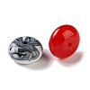 Two-tone Opaque Acrylic Beads AC-CBAA26B-18-2