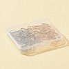 48Pcs 12 Style 304 Stainless Steel Leverback Earring Findings & Earring Hooks STAS-FS0001-28-5