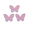 Polyester Butterfly Cabochons PW-WG54196-04-1