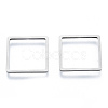 Non-Tarnish 201 Stainless Steel Linking Rings STAS-N090-T11-1-1