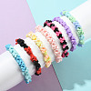131.1G 23 Styles Opaque Acrylic Beads SACR-FS0001-45-3