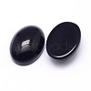 K9 Glass Cabochons Oval Flat Back Cabochons X-GGLA-L002B-02-1
