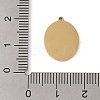 Christmas Theme Ion Plating(IP) 304 Stainless Steel Enamel Pendants STAS-Z083-07G-02-3