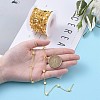 Handmade Brass Twisted Chains CHC-I006-05G-8