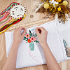 9CT Cotton Cross Stitch Fabric DIY-WH0591-281-3