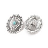 1-Hole Alloy Shank Buttons FIND-C026-03AS-3