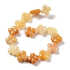 Natural Topaz Jade Beads Strands G-P520-A08-01-3