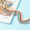 Handmade Polymer Clay Beaded Chain AJEW-JB00999-2