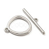 Brass Toggle Clasps KK-A223-04P-3