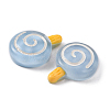 Opaque Resin Cabochons RESI-WH0035-03E-2