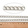 Aluminium Twisted Curb Chains CHA-K001-06P-2