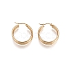 304 Stainless Steel Hoop Earrings STAS-D171-19G-1