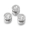 Brass Beads ZIRC-F067-09P-RS-1