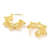 Rack Plating Brass Star Stud Earrings EJEW-A028-36G-2