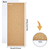 7 SheetCork Label Stickers AJEW-BC0001-62-2
