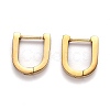 304 Stainless Steel Huggie Hoop Earrings STAS-J033-12A-G-1