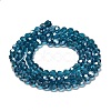 Transparent Glass Beads EGLA-A035-T6mm-B12-2