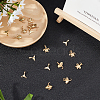 18Pcs 3 Style Brass Charms KK-CA0001-52G-4