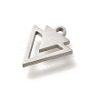 304 Stainless Steel Charms STAS-S144-01P-F-2