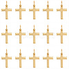 30Pcs Brass Pendants ZIRC-SC0001-35-1