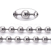 304 Stainless Steel Ball Chains CHS-F009-01C-P-1
