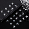 30Pcs Silicone Ear Nuts SIL-BBC0001-04A-4