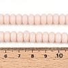 Opaque Solid Color Glass Beads Strands GLAA-ZX008-8mm-18H-4