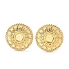 Ion Plating(IP) Rack Plating 304 Stainless Steel Stud Earring Findings STAS-M323-20G-1