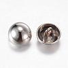 Alloy Shank Buttons BUTT-D054-15mm-06P-2
