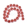 Fuuny Baking Paint Glass Enamel Beads LAMP-Q045-01H-2